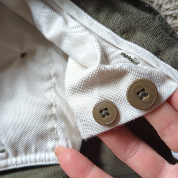 Patagonia organic cotton green shorts size 36 Mens back step shorts 100% organic - Picture 4 of 6